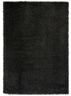 Vloerkleed Domino - antraciet - 200x290 cm - Leen Bakker Grijs - 290 x 200
