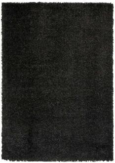 Vloerkleed Domino - Antraciet - 80x150 Cm - Polypropyleen - Grijs