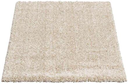 Vloerkleed Domino - Crème - 80x150 Cm - Polypropyleen - Beige#Crème