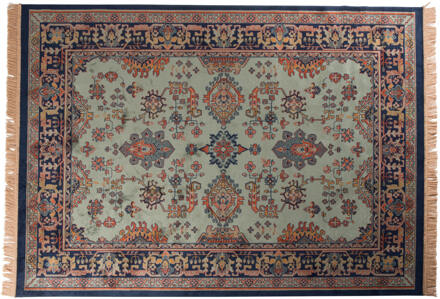 Vloerkleed 'Emanuel' 160 x 230cm, kleur Groen