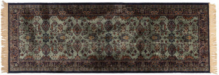 Vloerkleed 'Enos' 240 x 80cm, kleur Groen