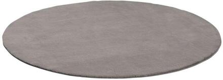 Vloerkleed Lilly - Ø160 Cm - Polyester - Grijs