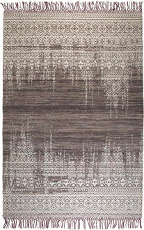 Vloerkleed 'Liv' 170 x 240cm, kleur Plum Rood - 170 x 240 cm