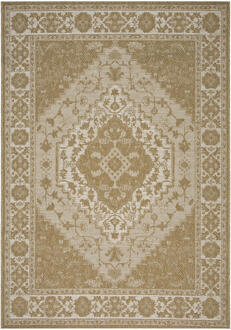 Vloerkleed Perya - Zand/crème - 200x290 Cm - Polypropyleen - Crème#Beige