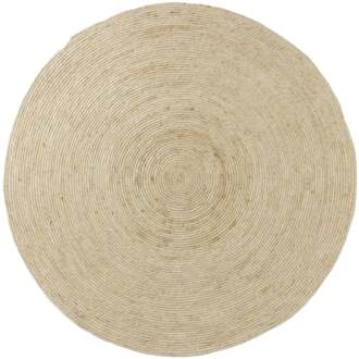 Vloerkleed riet - naturel - ø150 cm