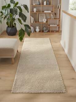Vloerkleed Rope Rechthoekig - Creme 250x80cm - Polyester (pet) - Dekbed-Discounter.nl