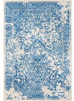 Vloerkleed Williston - blauw - 160x230 cm - Leen Bakker - 160 x 230