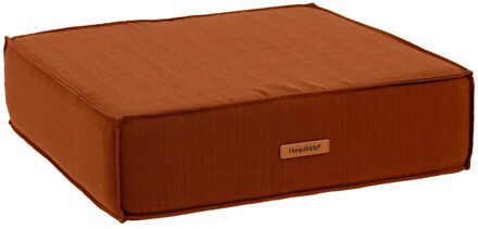 Vloerkussen Korai - terracotta - PU-schuim/polyester - 45 x 45 cm - grond zitkussen