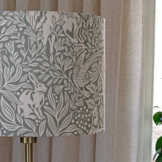 Vloerlamp Amy, Eldertree groen/goud, hoogte 150 cm, E27 Eldertree groen, goud
