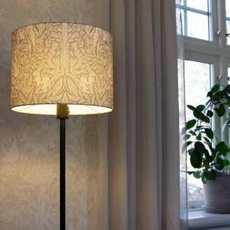 Vloerlamp Amy, Eldertree groen/zwart, hoogte 150 cm, E27 Eldertree groen, zwart