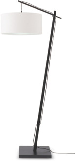 Vloerlamp Andes - Zwart|Wit - 72x47x176cm