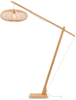 Vloerlamp Cango - Bamboe - 175x60x207cm Bruin