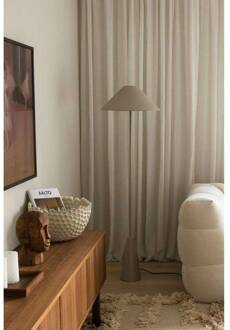 vloerlamp Cannes, beige, hoogte 140 cm