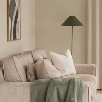 vloerlamp Cannes, groen, metaal, 140 cm mosgroen