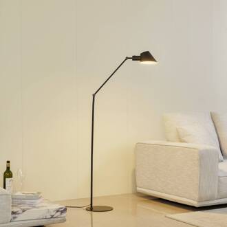 vloerlamp Corali, zwart, metaal, hoogte 176,5cm