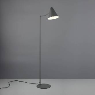 Vloerlamp Cosima, antraciet, hoogte 126 cm, metaal