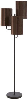 Vloerlamp EDISA - Ø50x168cm - Bruin