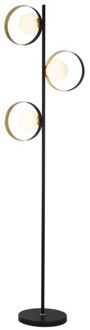 Vloerlamp Elina Metaal L:39cm Zwart