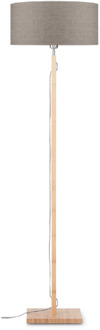 Vloerlamp Fuji - Taupe|Bamboe - Ø47cm