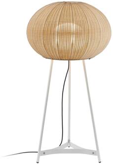 vloerlamp Garota, wit/ivoorkleurig, hoogte 133 cm wit, ivoorkleurig