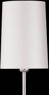 Vloerlamp Havanna met parelmoereffect crèmewit crèmewit, mat nikkel