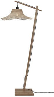 Vloerlamp Ibiza - Bamboe - 77x50x150cm Bruin