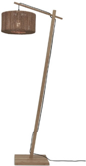 Vloerlamp Iguazu - Bamboe|Jute - 57x31x150cm Bruin