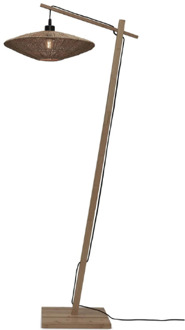 Vloerlamp Iguazu - Bamboe|Jute - 62x40x150cm Bruin