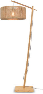 Vloerlamp Iguazu - Bamboe|Jute - 73x50x176cm Bruin