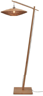 Vloerlamp Iguazu - Bamboe|Jute - 78x55x176cm Bruin