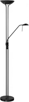 Vloerlamp New Luna H 180 cm 24 + 5 Watt zwart