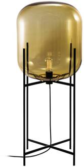 vloerlamp Oda In Between, amber/zwart, hoogte 111 cm amber, zwart