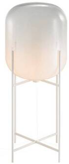 vloerlamp Oda In Between, maanlicht wit/wit, 111 cm maanlicht wit, wit