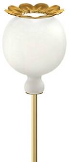 vloerlamp Opyo, messing, hoogte 172 cm