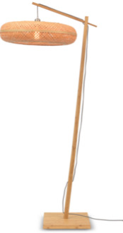 Vloerlamp Palawan - Bamboe - Ø77cm Bruin