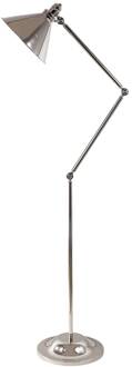 Vloerlamp Provence, instelbaar, nikkel gepolijst gepolijst nikkel