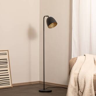 Vloerlamp Tattoo 4090, zwart, metaal, hoogte 120 cm