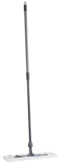 Vloermop - 135 cm - vloermopset incl. microvezelmop - telescoopsteel