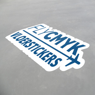 Vloerstickers drukken met jouw eigen ontwerp - kies zelf het gewenste formaat drukken