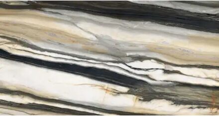 Vloertegel ABK Imoker Sensi 60x120 cm Glans Oyster Gold Abk Imoker