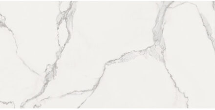 Vloertegel Ape Grupo Luna Blanca 60x120 cm Gepolijst Wit Marmerlook Ape Grupo