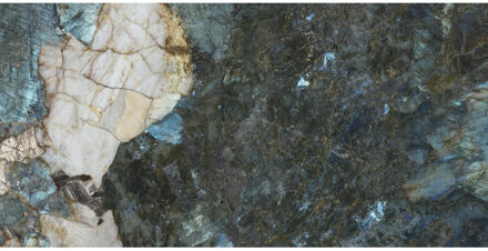 Vloertegel Ape Grupo Magallanes Marble 60x120 cm Gepolijst Blauw Marmerlook Ape Grupo