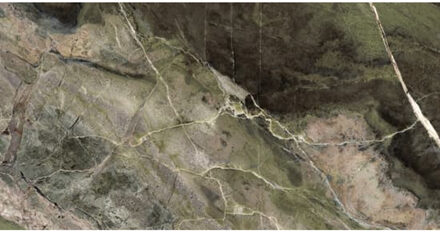 Vloertegel Douglas & Jones Magnum 60x120 cm Marmerlook Gerectificeerd 6 mm Gepolijst Emerald Douglas & Jones