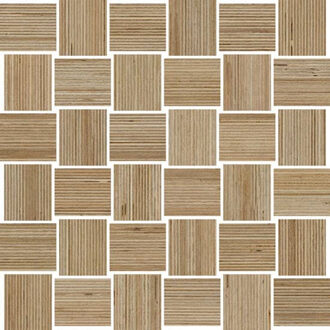 Vloertegel Douglas & Jones Textures Mat Beige Mozaïek 30x30 cm Douglas & Jones