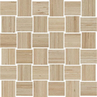 Vloertegel Douglas & Jones Textures Mat Crema Mozaïek 30x30 cm Douglas & Jones