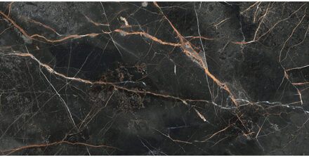 Vloertegel Etile Manhattan 60x120 cm Pulido Midnight E-Tile