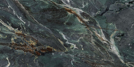 Vloertegel Euphoria Green 120x280 cm Gepolijst Groen - Vloertegel Euphoria Green 120x280 cm Gepolijst Groen (prijs Per Tegel)