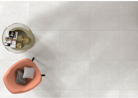 Vloertegel Flaminia Surface White 90x90 cm Gerectificeerd Flaminia