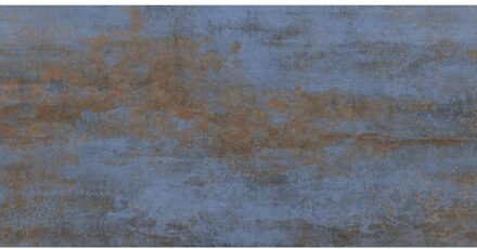 Vloertegel Flatiron Blue 60x120 cm Mat Blauw J-Stone