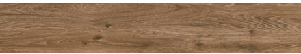 Vloertegel Pamesa At Viggo Nogal 25x150 cm Gerectificeerd Mat Donkerbruin Pamesa